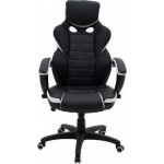 Καρέκλα Γραφείου ArteLibre Gaming ΚΛΕΟΝΙΚΗ Μαύρο Λευκό 65x72x118-126cm c495937