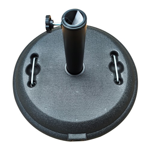 Βάση Ομπρέλας ArteLibre KODIAK 22kg Μαύρο Τσιμέντο Πλαστικό 46 5x33cm c495987