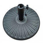 Βάση Ομπρέλας ArteLibre HAINAN 2 1kg Μαύρο Πλαστικό 51x12x51cm c495988