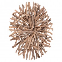 ΔΙΑΚΟΣΜΗΤΙΚΗ ΑΠΛΙΚΑ ΤΟΙΧΟΥ DREAMER HM4422 DRIFTWOOD ΜΕ ΤΑΙΝΙΑ LED Φ90x7 πάχος εκ c496115