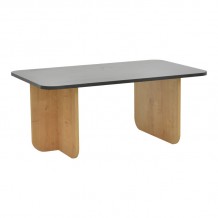 Τραπέζι Beca pakoworld σε oak-μαύρο απόχρωση 100x60x42εκ c496171 Τραπέζι Beca pakoworld σε oak-μαύρο απόχρωση 100x60x42εκ c496171