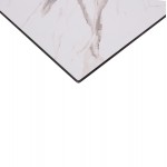 ΕΠΙΦΑΝΕΙΑ ΤΡΑΠΕΖΙΟΥ HPL GLOSSΥ HM6363 01 ΤΕΤΡΑΓΩΝΗ COMPACT ΛΕΥΚΟ ΜΑΡΜΑΡΟ 60x60x1 5εκ c496179
