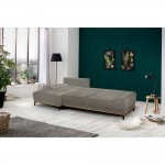 NATURA ΚΑΝΑΠΕΣ ΚΡΕΒΑΤΙ ΓΩΝΙΑ ΑΡΙΣΤΕΡΗ TAUPE 283x164x90 c496189