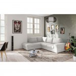 EDDI ΚΑΝΑΠΕΣ ΚΡΕΒΑΤΙ ΓΩΝΙΑ ΑΡΙΣΤΕΡΗ CREAM 248x213x90 c496195