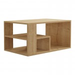 Τραπέζι σαλονιού Sobu pakoworld σε oak απόχρωση 80x50x40εκ c496271