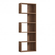 Βιβλιοθήκη Cascade pakoworld σε sonoma απόχρωση 51 8x22x150εκ c496311 Βιβλιοθήκη Cascade pakoworld σε sonoma απόχρωση 51 8x22x150εκ c496311