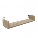 Ραφιέρα τοίχου Derva pakoworld σε oak απόχρωση 60x15x10cm c496314