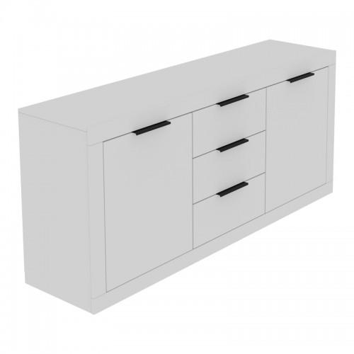 Μπουφές Doha pakoworld σε λευκή απόχρωση 180x45x80 5εκ c496315
