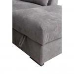 BILL ΚΑΝΑΠΕΣ ΚΡΕΒΑΤΙ ΓΩΝΙΑ ΔΕΞΙΑ STONE 241x173x94 c496378