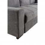 BILL ΚΑΝΑΠΕΣ ΚΡΕΒΑΤΙ ΓΩΝΙΑ ΔΕΞΙΑ STONE 241x173x94 c496378