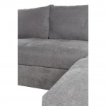 BILL ΚΑΝΑΠΕΣ ΚΡΕΒΑΤΙ ΓΩΝΙΑ ΔΕΞΙΑ STONE 241x173x94 c496378