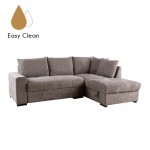 BILL ΚΑΝΑΠΕΣ ΚΡΕΒΑΤΙ ΓΩΝΙΑ ΔΕΞΙΑ TAUPE 241x173x94 c496379