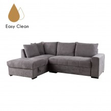 BILL ΚΑΝΑΠΕΣ ΚΡΕΒΑΤΙ ΓΩΝΙΑ ΑΡΙΣΤΕΡΗ STONE 241x173x94 c496381