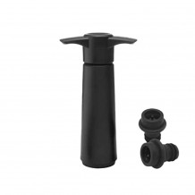 Αντλία κενού αέρος κρασιού 13cm με 2 πώματα c496420