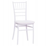 ΚΑΡΕΚΛΑ CATERING TIFFANY ΜΕ ΜΑΞΙΛΑΡΙ HM21104 ΛΕΥΚΟ ΠΟΛΥΠΡΟΠΥΛΕΝΙΟ 39x47x89Yεκ c496435