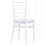 ΚΑΡΕΚΛΑ CATERING TIFFANY ΜΕ ΜΑΞΙΛΑΡΙ HM21104 ΛΕΥΚΟ ΠΟΛΥΠΡΟΠΥΛΕΝΙΟ 39x47x89Yεκ c496435