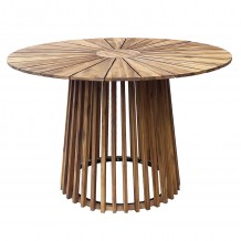 ΤΡΑΠΕΖΙ ΤΡΑΠΕΖΑΡΙΑΣ ΕΞ ΧΩΡΟΥ CRISTOBAL HM6234 ΞΥΛΟ ΑΚΑΚΙΑΣ-ΜΕΤΑΛΛΟ Φ120x76Υεκ c496438