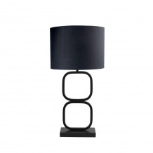 NELIO LAMP TABLE 63 IRON BLACK BLACK c496453