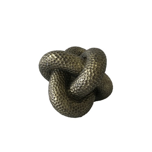 GIRED ΔΙΑΚΟΣΜΗΤΙΚΟ ΚΟΜΠΟΣ 18x18x14 POLYRESIN ΧΡΥΣΟ ΑΝΤΙΚΕ c496457