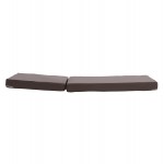 ΜΑΞΙΛΑΡΙ ΞΑΠΛΩΣΤΡΑΣ POLYESTER SIFNOS ΓΚΡΙ HM11235 10P 190x70x11 εκ c496609