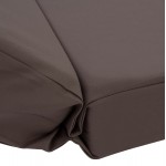 ΜΑΞΙΛΑΡΙ ΞΑΠΛΩΣΤΡΑΣ POLYESTER SIFNOS ΓΚΡΙ HM11235 10P 190x70x11 εκ c496609