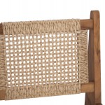 ΚΑΡΕΚΛΑ LOUNGE LUKILLA HM9913 ΞΥΛΟ TEAK ΣΕ ΦΥΣΙΚΟ--ΣΥΝΘ ΣΧΟΙΝΙ ΜΠΕΖ 55 5x74x65Υεκ c496612