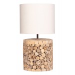 ΕΠΙΤΡΑΠΕΖΙΟ ΚΥΛΙΝΔΡΙΚΟ ΦΩΤΙΣΤΙΚΟ TWIGGY HM4427 DRIFTWOOD ΜΠΕΖ ΚΑΠΕΛΟ Φ24 5x45Υεκ c496615