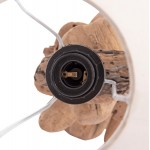 ΕΠΙΤΡΑΠΕΖΙΟ ΦΩΤΙΣΤΙΚΟ TYGO HM4436 DRIFTWOOD ΛΕΥΚΟ ΚΑΠΕΛΟ Φ35x57Υεκ c496617