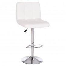 ΣΚΑΜΠΟ ΜΠΑΡ ΠΕΡΙΣΤΡΕΦΟΜΕΝΟ DIANA HM202 22 ΛΕΥΚΟ PU--ΜΕΤΑΛΛΟ ΧΡΩΜΙΟ 44x52x109Υεκ SET 2τμχ c496714