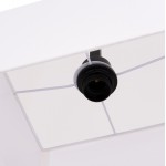 ΦΩΤΙΣΤΙΚΟ ΔΑΠΕΔΟΥ BRANS HM7532 11 ΜΕΤΑΛΛΟ ΜΑΥΡΟ--PVC ΛΕΥΚΟ ΚΑΠΕΛΟ 25x33x170Υεκ c496744