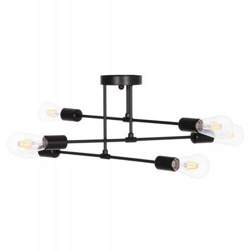 ΦΩΤΙΣΤΙΚΟ ΟΡΟΦΗΣ ΠΟΛΥΦΩΤΟ LIGHTY HM7427 11 ΜΕΤΑΛΛΟ ΣΕ ΜΑΥΡΟ 51x51x23Υεκ c496818