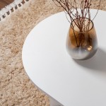 Τραπέζι σαλονιού Tabletod pakoworld σε λευκή απόχρωση 119x60x40εκ c496871
