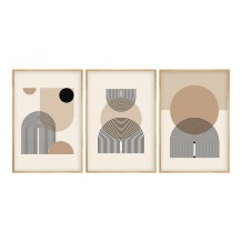 Πίνακας σε καμβά Jefton pakoworld τρίπτυχος με ψηφιακή εκτύπωση 50x2x70εκ c496873