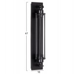 ΑΠΛΙΚΑ ΤΟΙΧΟΥ 2ΦΩΤΗ BEACON HM4463 ΜΕΤΑΛΛΟ ΣΕ ΜΑΥΡΟ 10x10x47Υεκ c496928