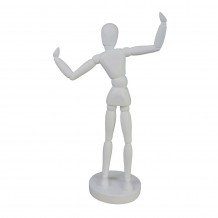 BALLO CORPO 3 ΔΙΑΚΟΣΜΗΤΙΚΟ ΣΩΜΑ 21x10 5x35 POLYRESIN ΛΕΥΚΟ c497008