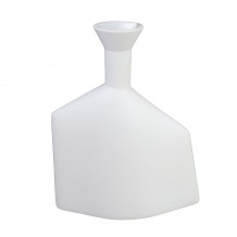 WAZOO ΔΙΑΚΟΣΜΗΤΙΚΟ ΒΑΖΟ 20x7x25 5 POLYRESIN ΛΕΥΚΟ c497018