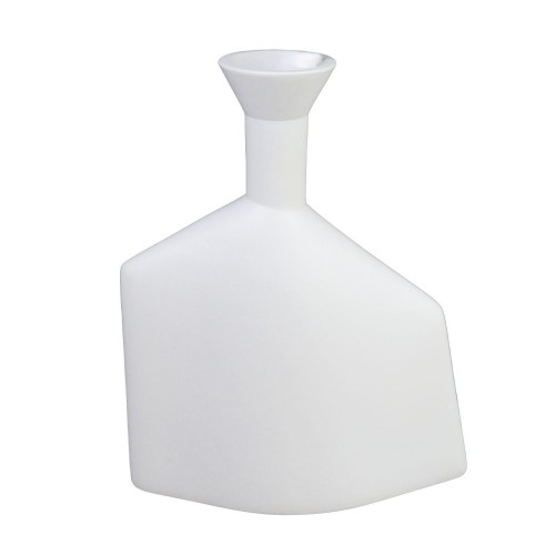 WAZOO ΔΙΑΚΟΣΜΗΤΙΚΟ ΒΑΖΟ 20x7x25 5 POLYRESIN ΛΕΥΚΟ c497018