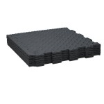 Πλακάκια Δαπέδου Μαύρα 40x40cm BLACK DECKER 6Τμχ c497060