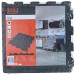 Πλακάκια Δαπέδου Μαύρα 40x40cm BLACK DECKER 6Τμχ c497060