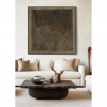 AFENGIA ΠΙΝΑΚΑΣ ΔΙΑΚΟΣΜΗΤΙΚΟΣ ΜΕ ΚΟΡΝΙΖΑ 80x80x4 ΚΑΜΒΑΣ ΚΑΦΕ ΚΑΦΕ ΞΥΛΟ ΜΑΥΡΟ c497113