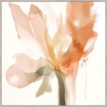 CALANDIUM A ΠΙΝΑΚΑΣ ΔΙΑΚΟΣΜΗΤΙΚΟΣ ΜΕ ΚΟΡΝΙΖΑ 80x80x4 ΚΑΜΒΑΣ BEIGE ΠΟΛΥΧΡΩΜΟ ΞΥΛΟ ΦΥΣΙΚΟ c497121