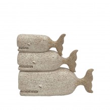 MONDO ΔΙΑΚΟΣΜΗΤΙΚΟ ΨΑΡΙ 22 7x8 2x17 6 POLYRESIN ΜΠΕΖ ΚΑΦΕ c497127