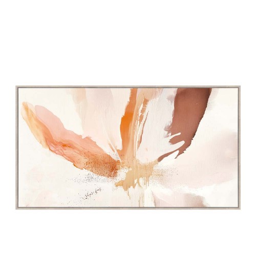 CALANDIUM C ΠΙΝΑΚΑΣ ΔΙΑΚΟΣΜΗΤΙΚΟΣ ΜΕ ΚΟΡΝΙΖΑ 80x145x4 ΚΑΜΒΑΣ ΜΠΕΖ ΠΟΛΥΧΡΩΜΟ ΞΥΛΟ ΦΥΣΙΚΟ c497150