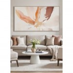 CALANDIUM C ΠΙΝΑΚΑΣ ΔΙΑΚΟΣΜΗΤΙΚΟΣ ΜΕ ΚΟΡΝΙΖΑ 80x145x4 ΚΑΜΒΑΣ ΜΠΕΖ ΠΟΛΥΧΡΩΜΟ ΞΥΛΟ ΦΥΣΙΚΟ c497150