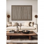 RAYA A ΠΙΝΑΚΑΣ ΔΙΑΚΟΣΜΗΤΙΚΟΣ ΜΕ ΚΟΡΝΙΖΑ 90x120x4 ΚΑΜΒΑΣ ΚΑΦΕ ΜΠΕΖ ΞΥΛΟ ΦΥΣΙΚΟ c497163