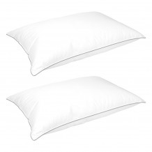 Ζεύγος Μαξιλάρι 100 βαμβ 233 κλωστές 50x70cm με γέμιση 3D 6D 900gsm διπλό γαζί με γκρι φυτίλι Fragente - Σετ 4 c497181 Ζεύγος Μαξιλάρι 100 βαμβ 233 κλωστές 50x70cm με γέμιση 3D 6D 900gsm διπλό γαζί με γκρι φυτίλι Fragente - Σετ 4 c497181