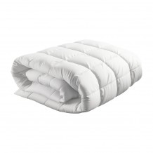 Πάπλωμα 100 βαμβ πενιέ 233tc 160x220cm με γέμιση Down Like 250gsm διπλό γαζί με γκρι φυτίλι Fragente - Σετ 2 c497186