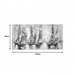 Πίνακας σε καμβά Yelkan Ι Inart 120x3 5x60εκ c497224