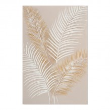 Πίνακας σε καμβά Leavy I Inart 60x3x90εκ c497225 Πίνακας σε καμβά Leavy I Inart 60x3x90εκ c497225