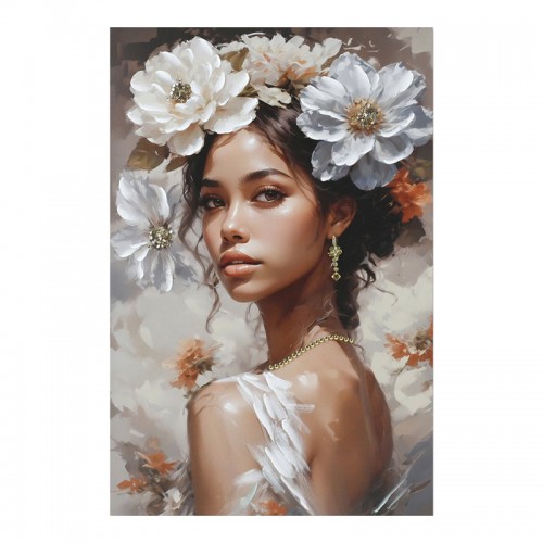 Πίνακας σε καμβά Lilibet Ι Inart 60x2 5x90εκ c497229